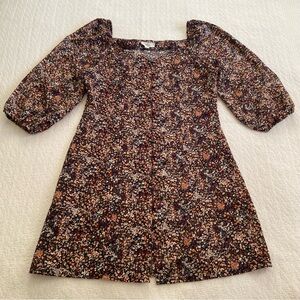 Entro Babydoll Balloon Sleeve Dress